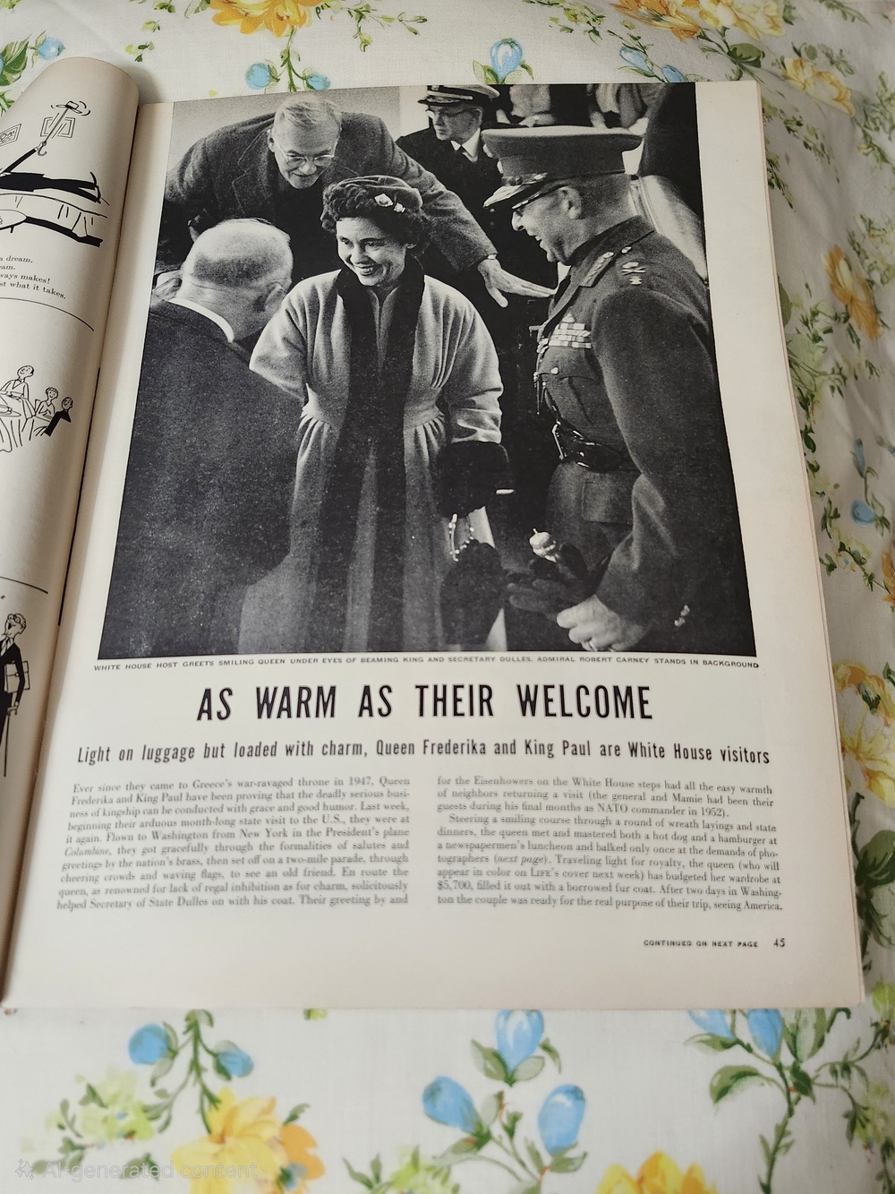 LIFE Magazine November 9, 1953-Jill Corey on the Cover - Picture 4 of 9
